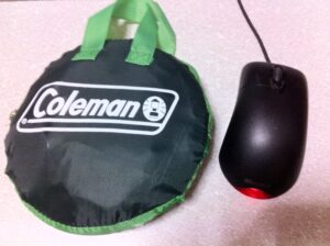 Coleman ハンギングドライネット(収納状態)