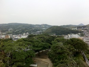 平戸城からの眺め