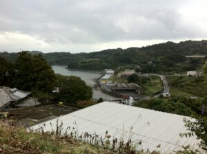 道中の風景(ちょっと曇ってきましたが、なんとか雨にはならずセーフです)