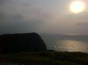 道の駅夕陽が丘そとめからの眺め