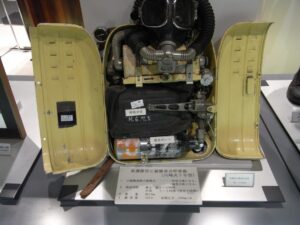 炭鉱で使用されていた機材