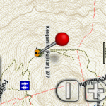 山歩きに使えそうなGPS用の等高線付き地図を自作する