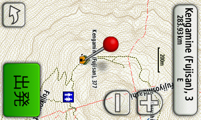 山歩きに使えそうなGPS用の等高線付き地図を自作する