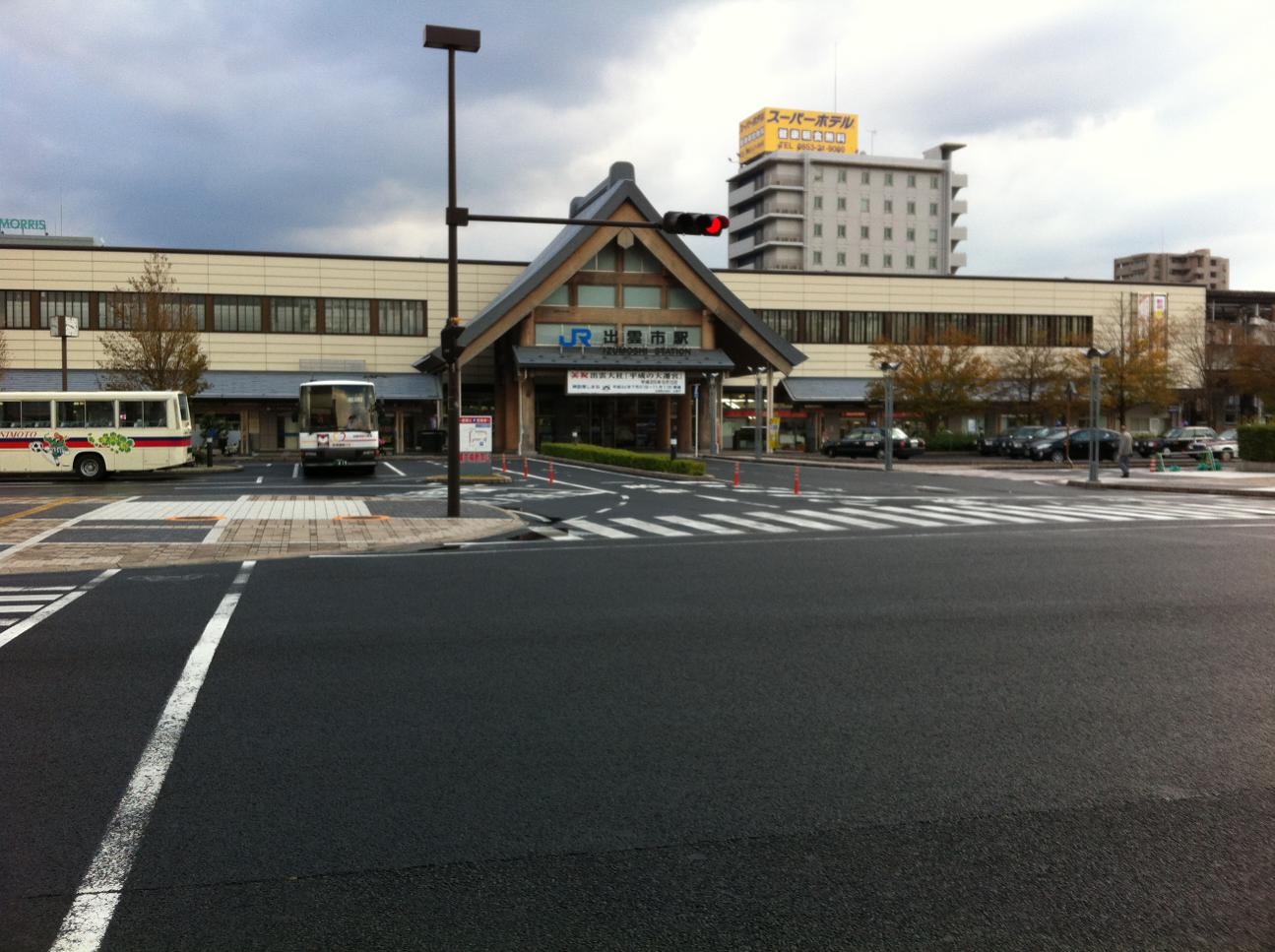[自転車旅行] 2012/10/23：鳥取県境港市～島根県出雲市(ビジネスホテル)